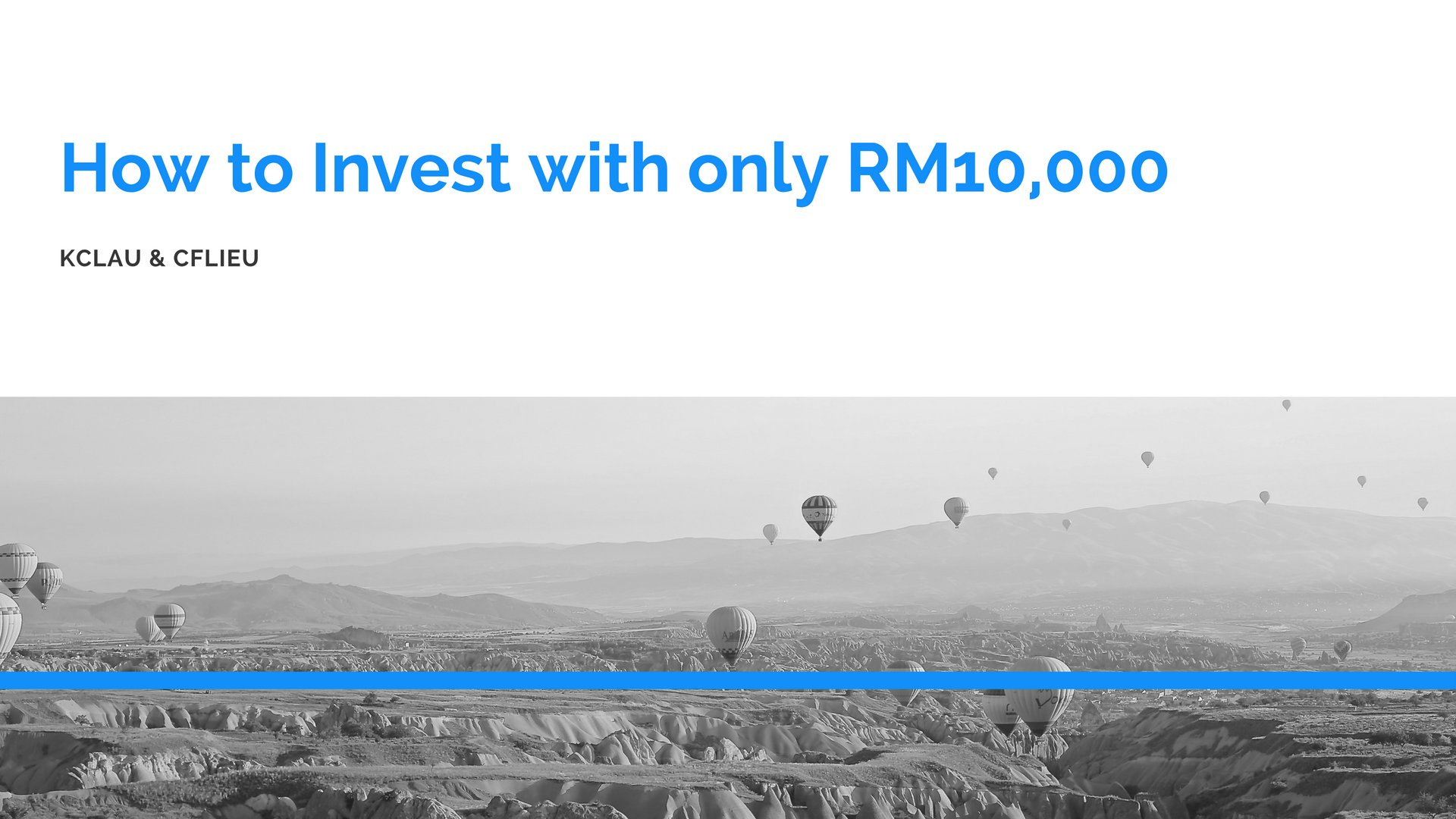 How to Invest with only RM10,000