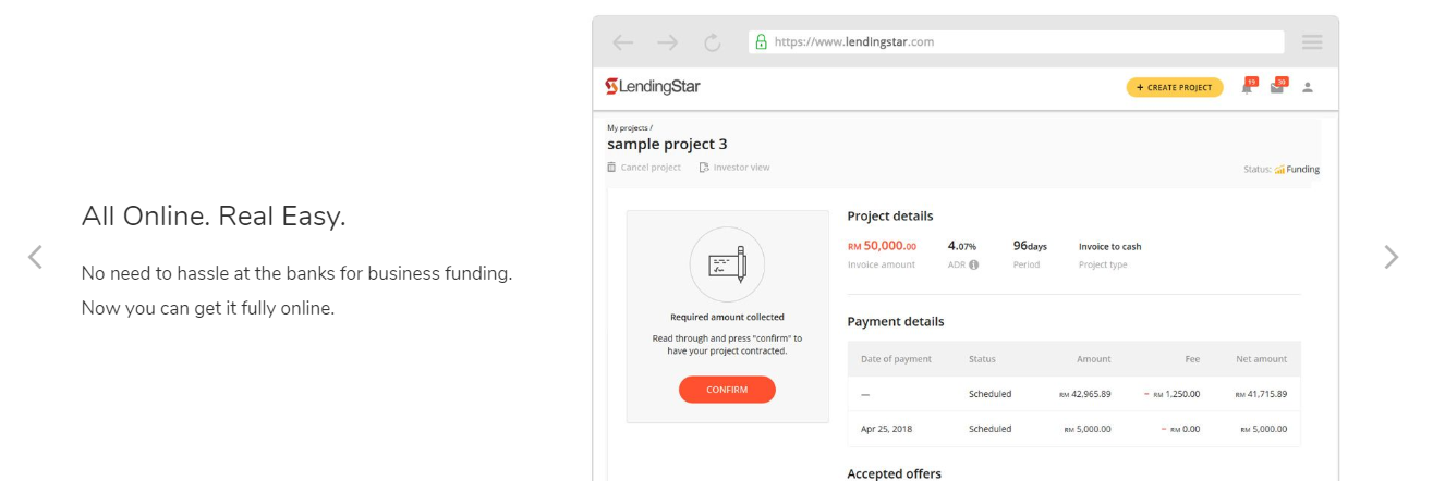 LendingStar.com: A Platform to Invest in Account Receivables in Malaysia