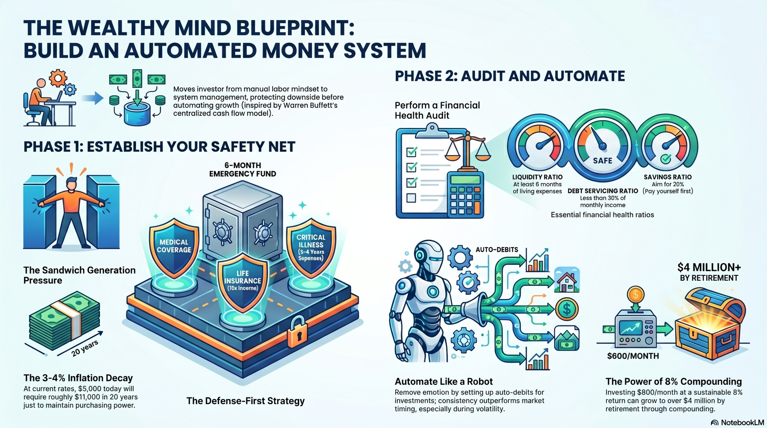 The Wealthy Mind Blueprint: Build an Automated System That Makes Your Money Work While You Sleep