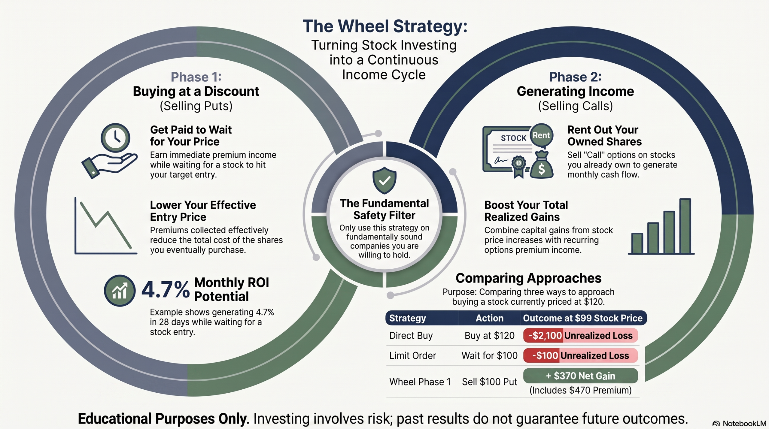How stock investors manage risk, improve timing, and generate income with options? 