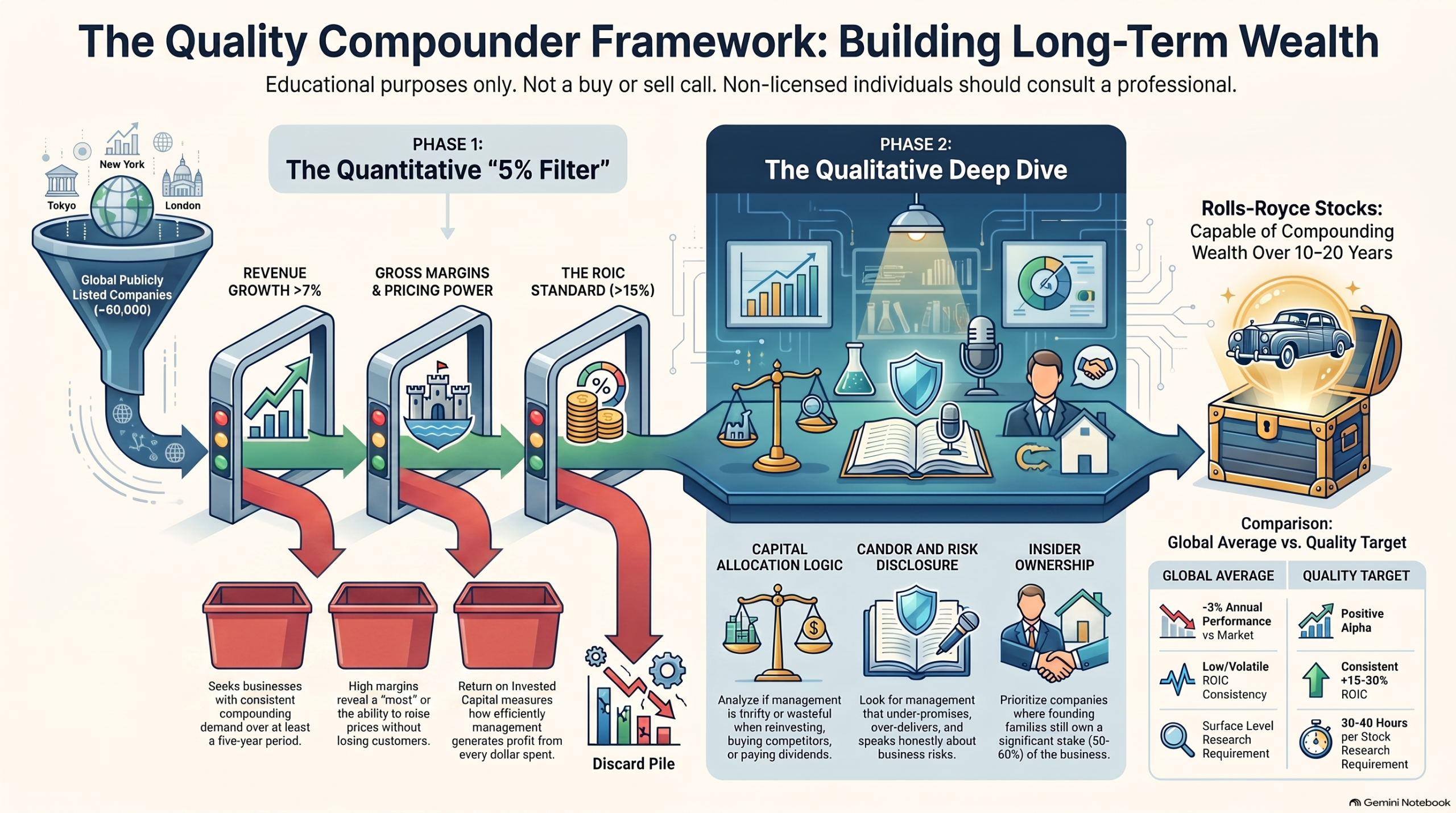 Quality > Quantity: How Owning Quality Companies can 10x Your Portfolio
